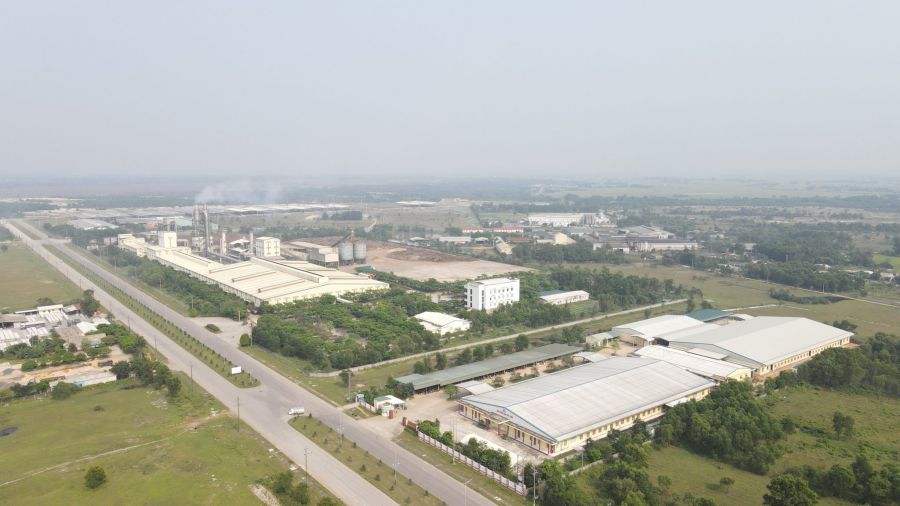 Ban Quản lý KKT tỉnh Quảng Trị đề xuất thanh kiểm tra 4 dự án trong Khu công nghiệp Quán Ngang (huyện Gio Linh, tỉnh Quảng Trị). Ảnh: Hưng Thơ