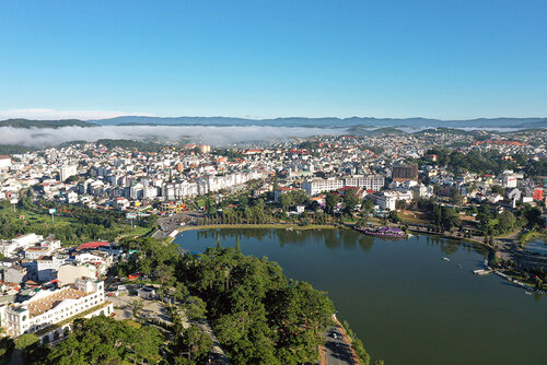 Lam Dong proposed a pilot resettlement area combined with eco-tourism development. Photo: Vo Trang
