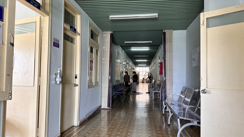 Clinics inside Phan Thiet City Medical Center. Photo: Duy Tuan