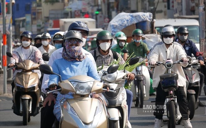 After heavy rain, the North began to have intermittent heat. Photo: To The