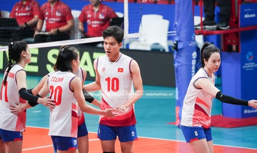 Tuyển bóng chuyền nữ Việt Nam không thể giành vé vào bán kết giải Future Stars 2024. Ảnh: Bóng chuyền Việt Nam