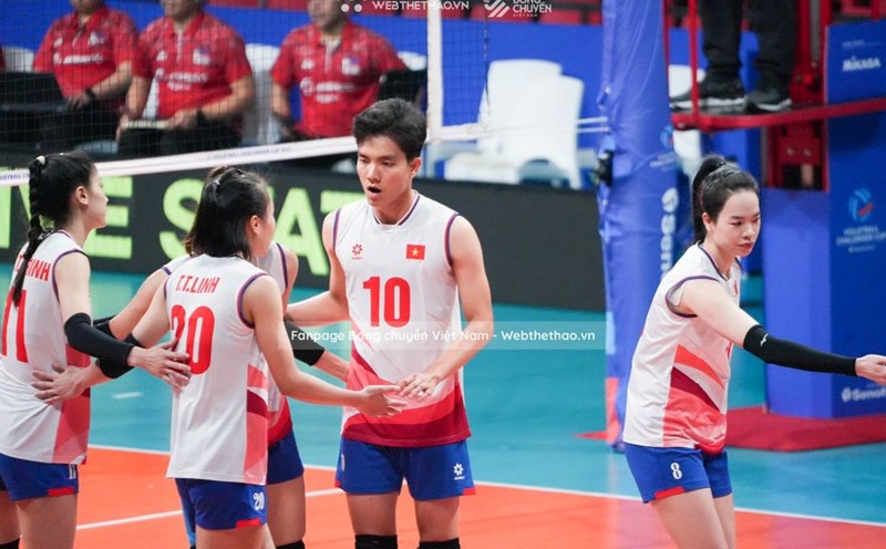 Tuyển bóng chuyền nữ Việt Nam không thể giành vé vào bán kết giải Future Stars 2024. Ảnh: Bóng chuyền Việt Nam