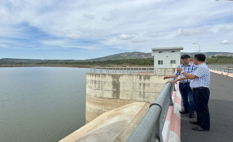 Các hồ chứa, đập lớn ở khu vực Tây Nguyên sẽ chủ động điều tiết nước một cách hợp lý để đảm bảo an toàn cho người dân vùng hạ du mỗi khi mùa mưa bão đến. Ảnh: Bảo Trung