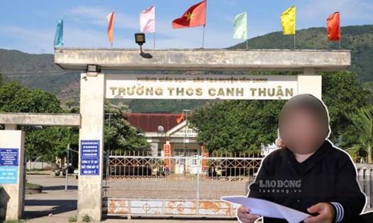 Nhiều giáo viên Trường THCS bán trú Canh Thuận (huyện Vân Canh, Bình Định) không biết bám víu vào đâu khi bị nợ lương, chế độ kéo dài. Ảnh: Hoài Luân