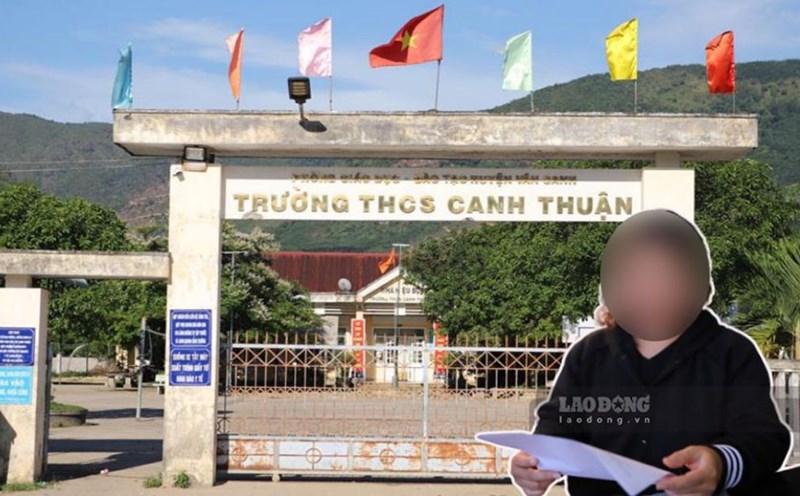 Nhiều giáo viên Trường THCS bán trú Canh Thuận (huyện Vân Canh, Bình Định) không biết bám víu vào đâu khi bị nợ lương, chế độ kéo dài. Ảnh: Hoài Luân