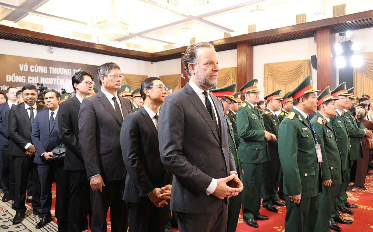 Delegations of diplomatic agencies. Photo: Press Center