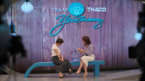 Chị Trịnh Thị Thủy là khách mời chương trình "Trạm yêu thương". Ảnh: VTV