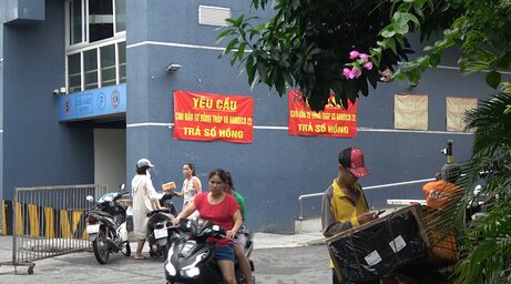 chung cư không sổ hồng, dân cư khốn đốn tìm trường cho con 