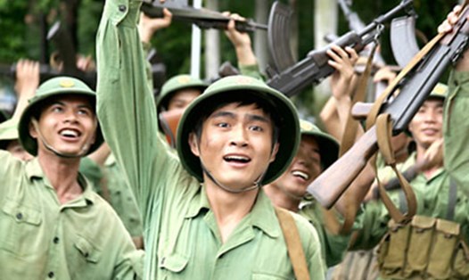 Hình ảnh trong phim "Mùi cỏ cháy" về trận chiến 81 ngày đêm ở thành cổ Quảng Trị. Ảnh: Nhà sản xuất