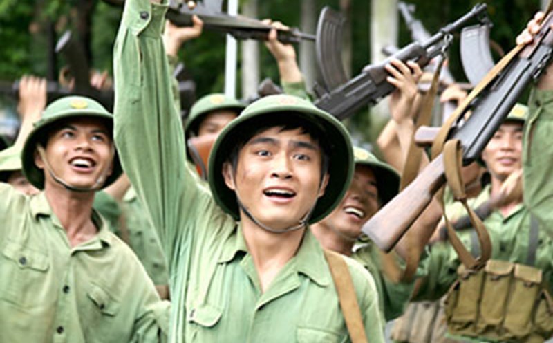 Hình ảnh trong phim "Mùi cỏ cháy" về trận chiến 81 ngày đêm ở thành cổ Quảng Trị. Ảnh: Nhà sản xuất