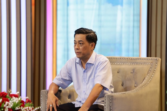 Anh Trần Vũ Bình - người sáng lập Bảo tàng Biệt động Sài Gòn - Gia Định. Ảnh: NSX.