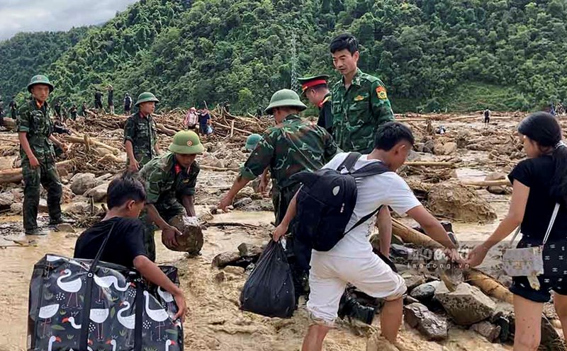 Trận lũ quét xảy ra tại xã Mường Pồn, huyện Điện Biên, tỉnh Điện Biên vào rạng sáng 25.7 đã gây thiệt hại gần 25 tỉ đồng. Ảnh: Quang Đạt