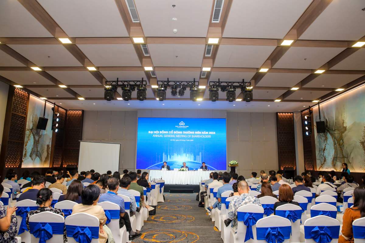 Toàn cảnh đại hội đồng cổ đông thường niên CMC 2024. Ảnh: CMC