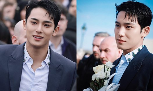 Truyền thông Hàn đưa tin Mingyu trở thành Đại sứ toàn cầu Dior. Ảnh: Naver