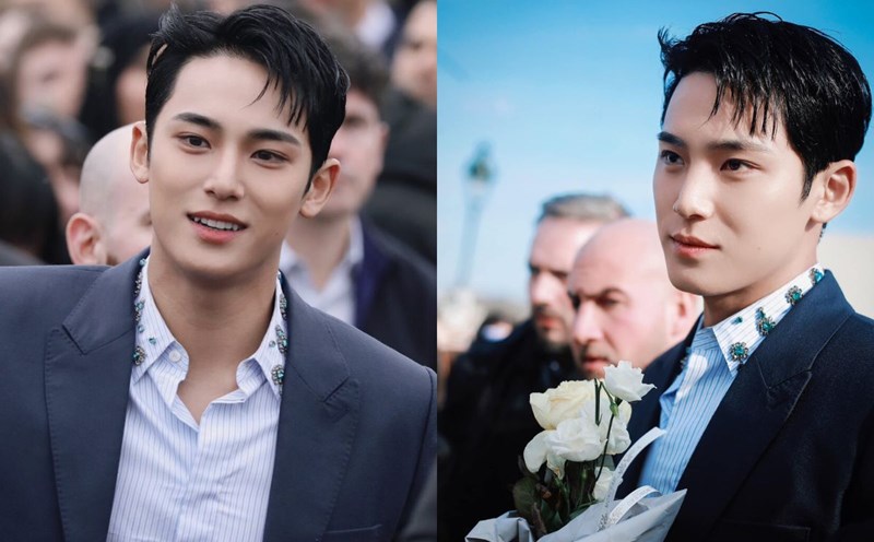 Truyền thông Hàn đưa tin Mingyu trở thành Đại sứ toàn cầu Dior. Ảnh: Naver