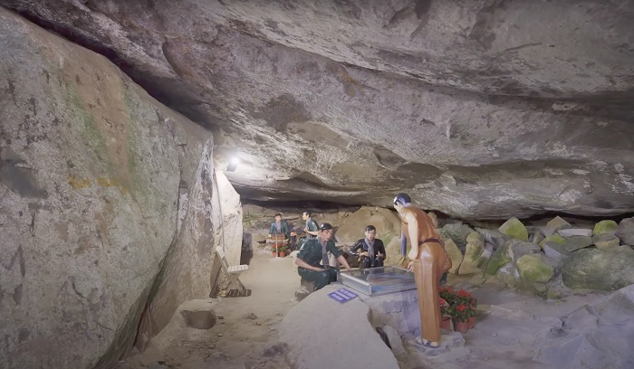 Dong Kim Quang tung la can cu khang chien tai nui Ba Den. Anh: Sun World Ba Den Mountain