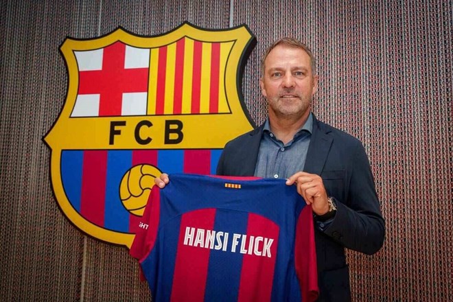 Hansi Flick is expected to help Barcelona revive strongly. Photo: FC Barcelona