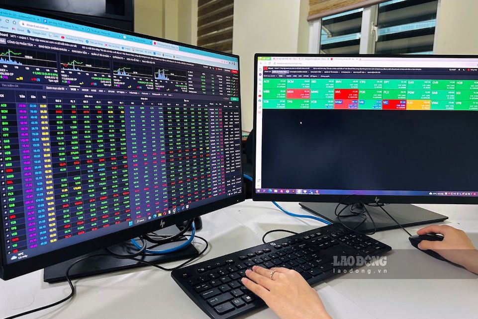 Dòng tiền đang có xu hướng lan tỏa ổn định giữa các nhóm cổ phiếu. Ảnh: Đức Mạnh 