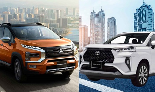 Giá xe Veloz Cross ưu đãi sâu cạnh tranh Mitsubishi Xpander. Đồ họa: Ngọc Diệp.
