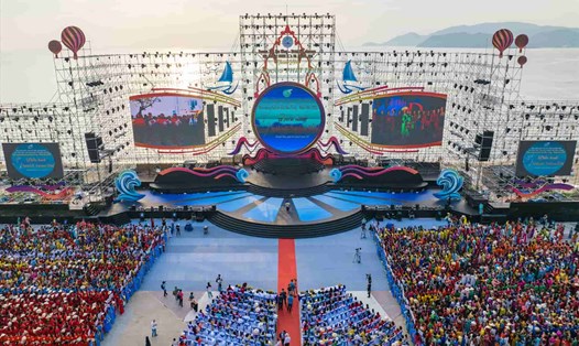 Hình ảnh tại Festival Biển Nha Trang – Khánh Hòa 2023. Ảnh: Vương Mạnh Cường