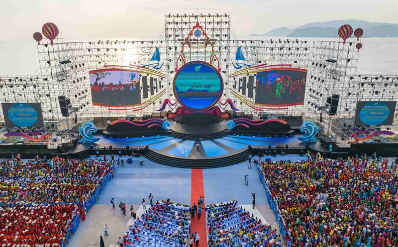 Hình ảnh tại Festival Biển Nha Trang – Khánh Hòa 2023. Ảnh: Vương Mạnh Cường