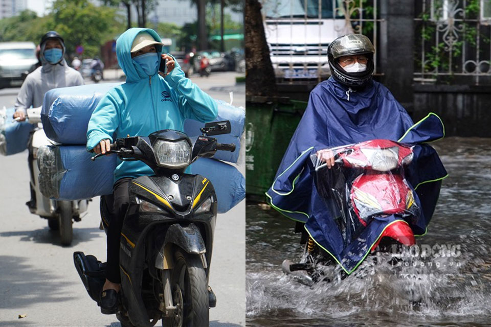 Dự báo Hà Nội tiếp tục nắng nóng trước khi có mưa giải nhiệt. Ảnh: Vũ Linh