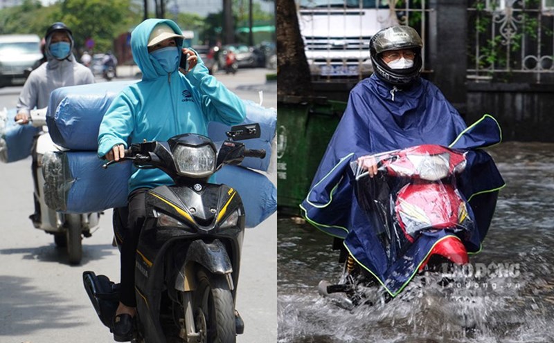 Dự báo Hà Nội tiếp tục nắng nóng trước khi có mưa giải nhiệt. Ảnh: Vũ Linh