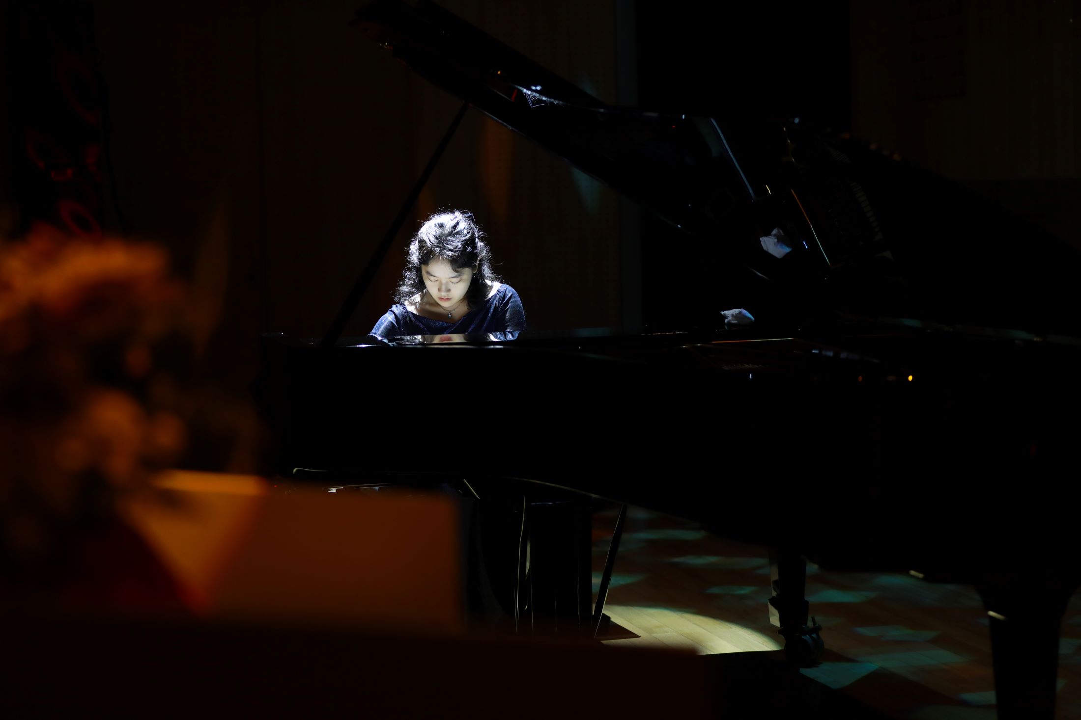 Phần Biểu diễn của Trần Yến Nhi - Giải Vàng Bảng C, SIU piano Competition 2022. Ảnh: SIU