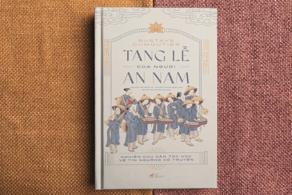 Bìa sách "Tang lễ của người An Nam". Ảnh: Nhà xuất bản