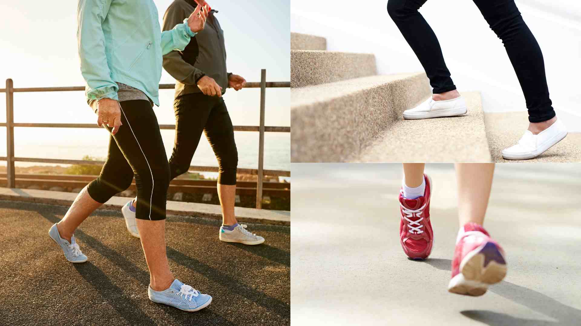 Các bài tập đi bộ ngắt quãng có thể giảm cân hiệu quả. Đồ họa: Minh Anh