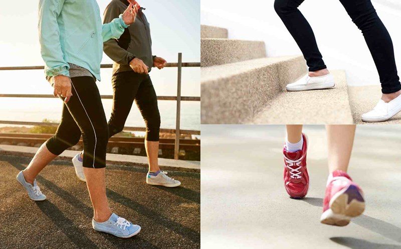 Các bài tập đi bộ ngắt quãng có thể giảm cân hiệu quả. Đồ họa: Minh Anh