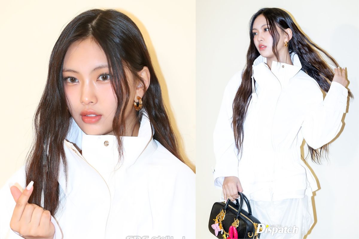 Phong thái người mẫu của nữ thần tượng Hyein (NewJeans) được khen. Ảnh: Naver
