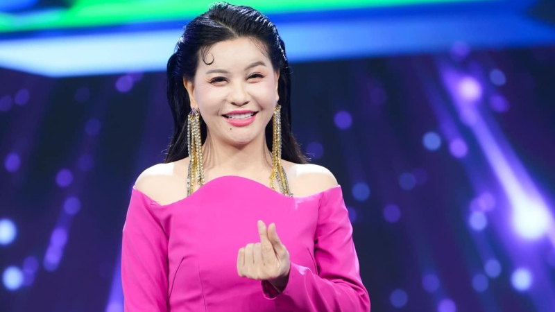 Diễn viên Cát Phượng trẻ trung ở tuổi trung niên. Ảnh: Facebook nhân vật.