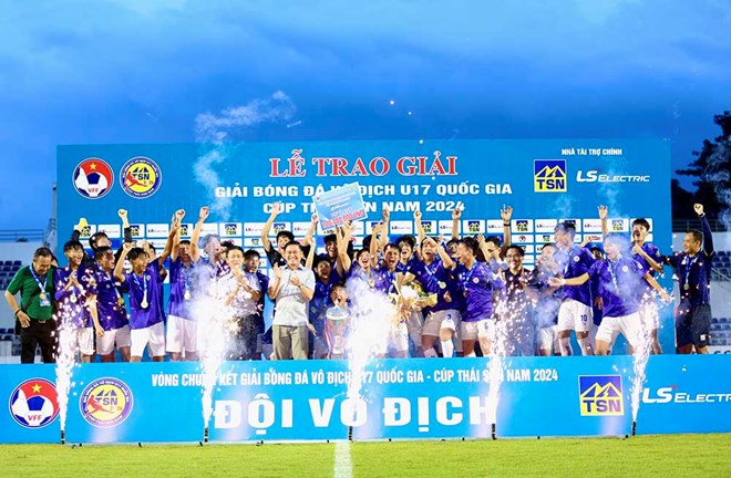 U17 Hà Nội vô địch giải U17 Quốc gia 2024