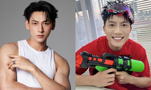 Isaac và Anh Tú tham gia "Anh trai say hi". Ảnh: Facebook nhân vật