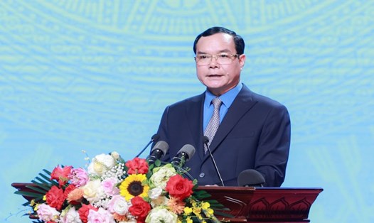 Ủy viên T.Ư Đảng, Chủ tịch Tổng LĐLĐVN Nguyễn Đình Khang. Ảnh: Hải Nguyễn