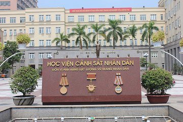 Năm 2024, Học viện CSND tuyển 530 chỉ tiêu, điểm sàn xét tuyển là 70. Ảnh: Học viện CSND