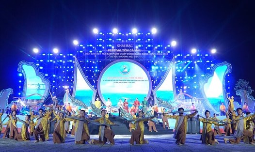 Festival tôm Cà Mau sẽ được tổ chức định kỳ 3 năm một lần. Ảnh: Nhật Hồ