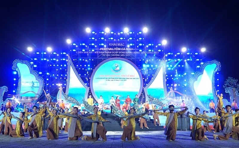 Festival tôm Cà Mau sẽ được tổ chức định kỳ 3 năm một lần. Ảnh: Nhật Hồ