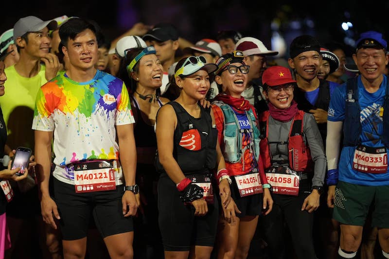 Athletes excitedly participated in the running race. Photo: BTC