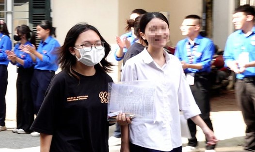 Thí sinh tham dự kỳ thi tốt nghiệp THPT năm 2024. Ảnh: Trang Hà