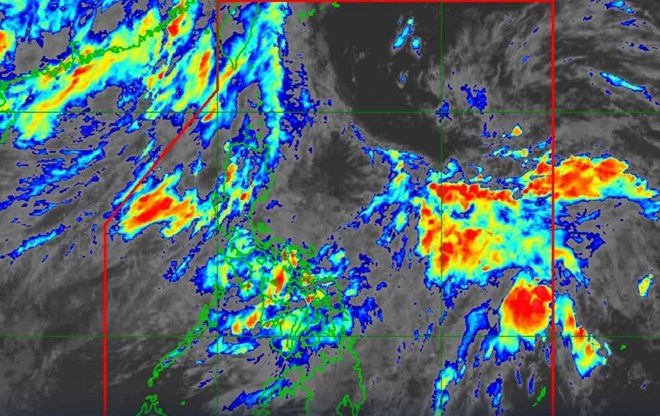 Low pressure near the East Sea is strengthening into a storm, warning of unusual developments in August. Photo: PASAGA
