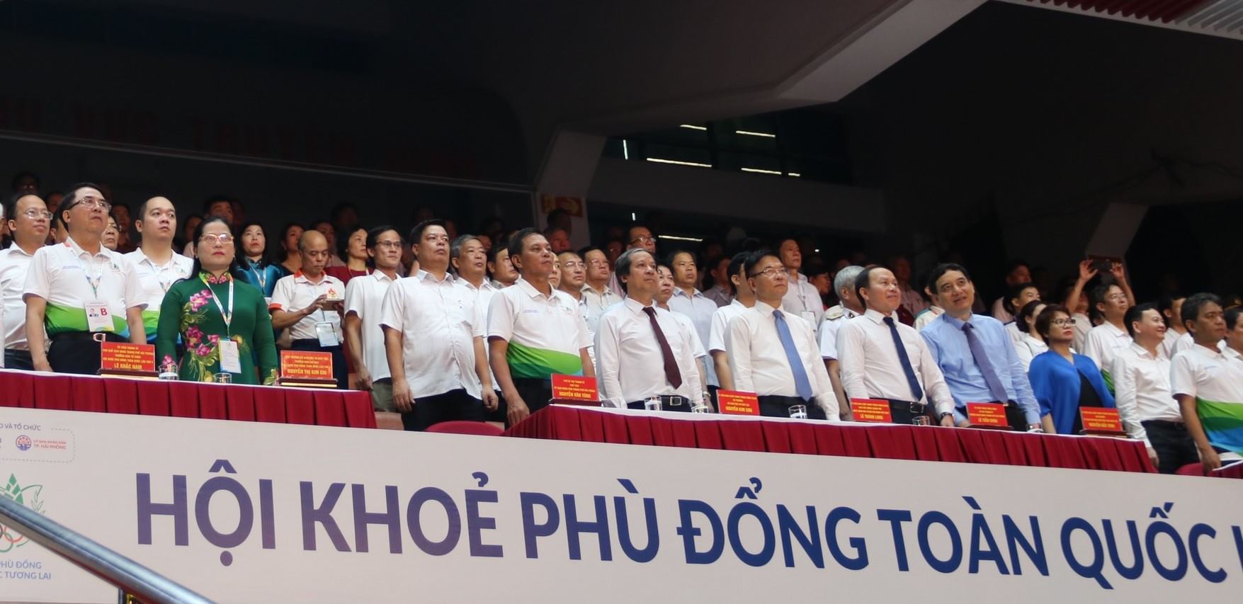 Delegates attended the opening ceremony. Photo: Minh Khue