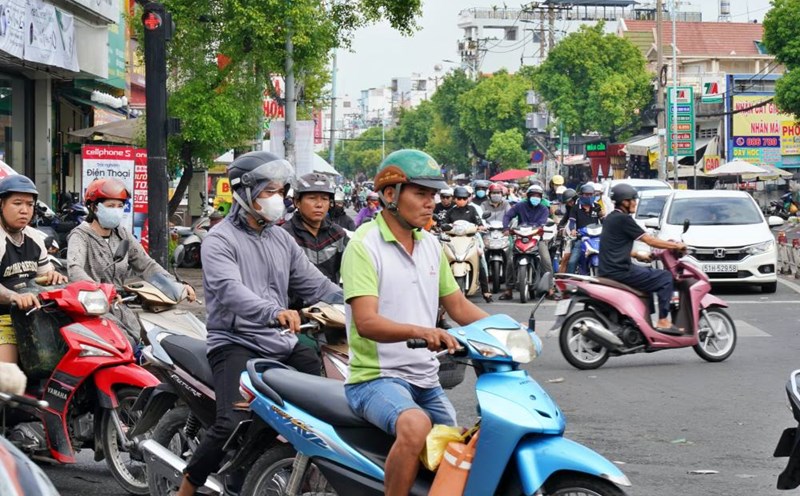 Thời tiết Nam Bộ ngày nắng gián đoạn. Ảnh: Anh Tú