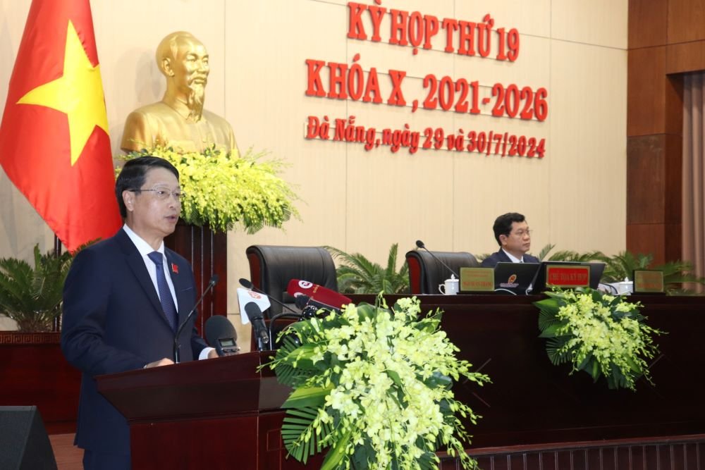 Ông Ngô Xuân Thắng - Chủ tịch HĐND TP Đà Nẵng. Ảnh: Nguyễn Linh