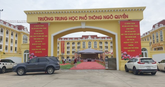 Hoàn thành thêm một trong 30 trường chất lượng cao của Quảng Ninh