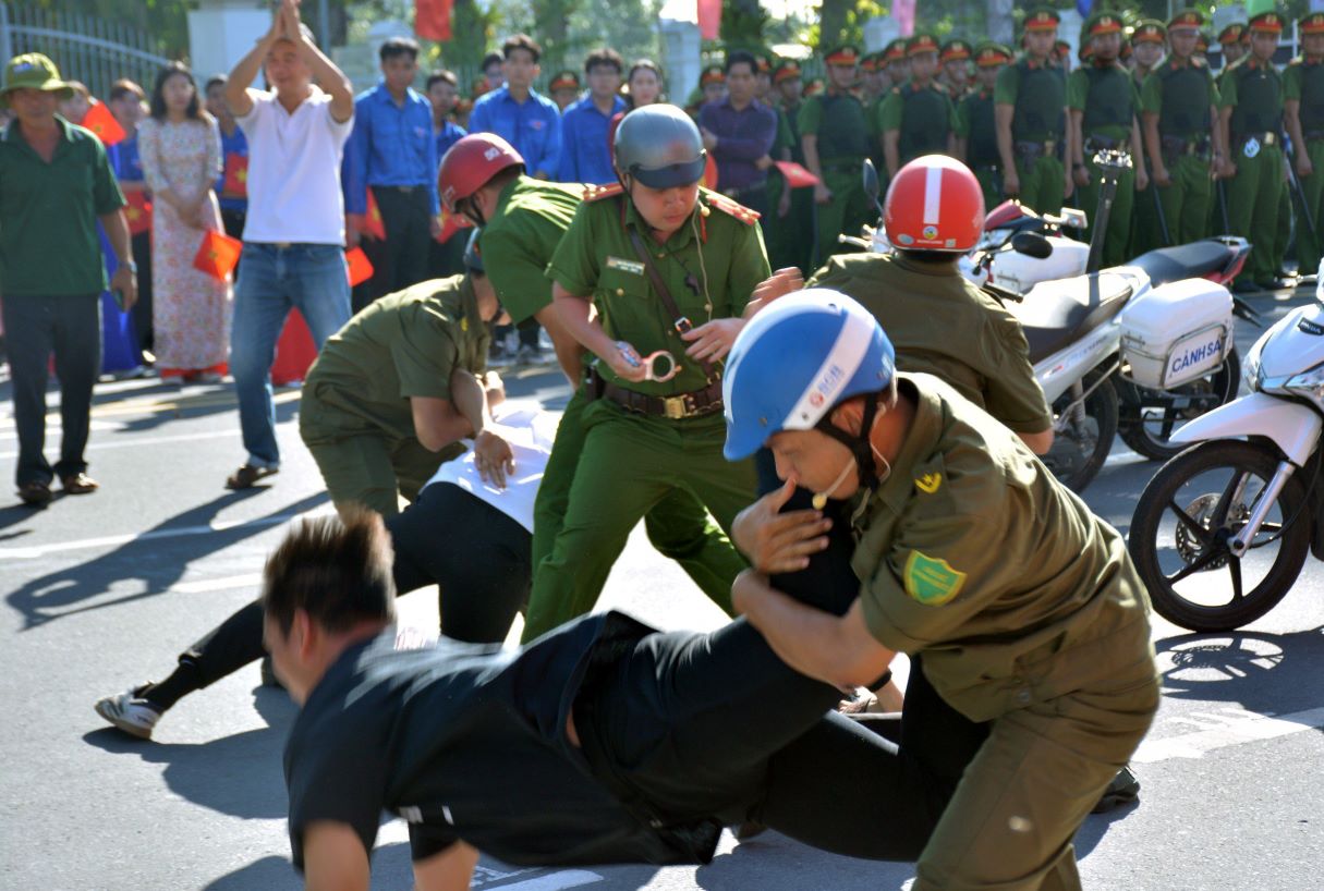 Mức hỗ trợ của thành viên Tổ an ninh trật tự cơ sở ở Đồng Tháp được căn cứ theo Nghị quyết 05/2024/NQ-HĐND. Ảnh minh họa: CA tỉnh Đồng Tháp.