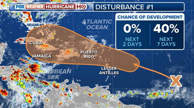 There is a possibility of new storms forming this week in the Atlantic Ocean. Photo: FOX Weather
