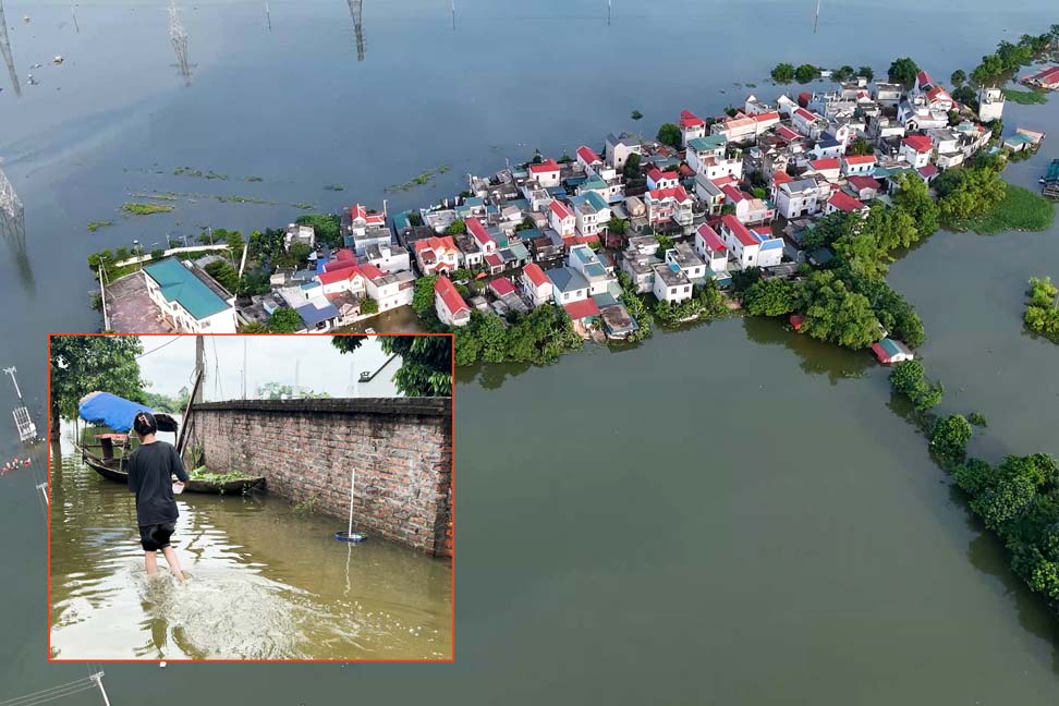 Nước ngập sâu, người dân bị thiệt hại hàng nghìn con gia cầm
