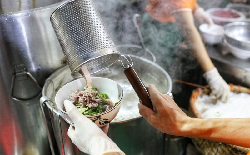 Phở bò Hà Nội. Ảnh: Tô Thế